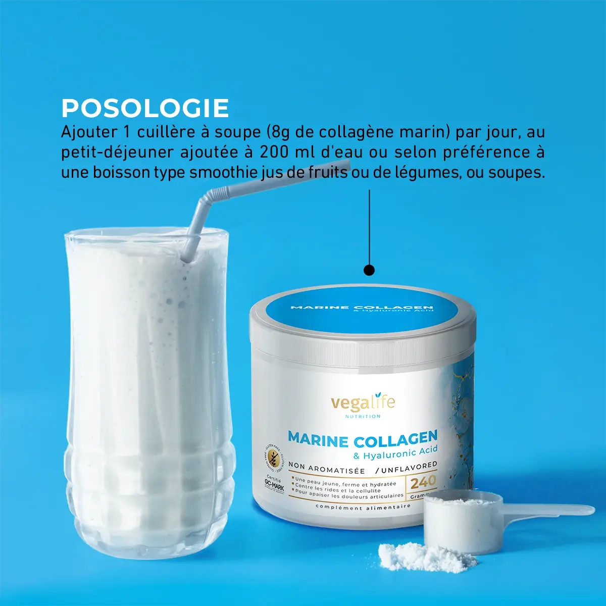 Marine Collagen — Collagène marin hydrolysé