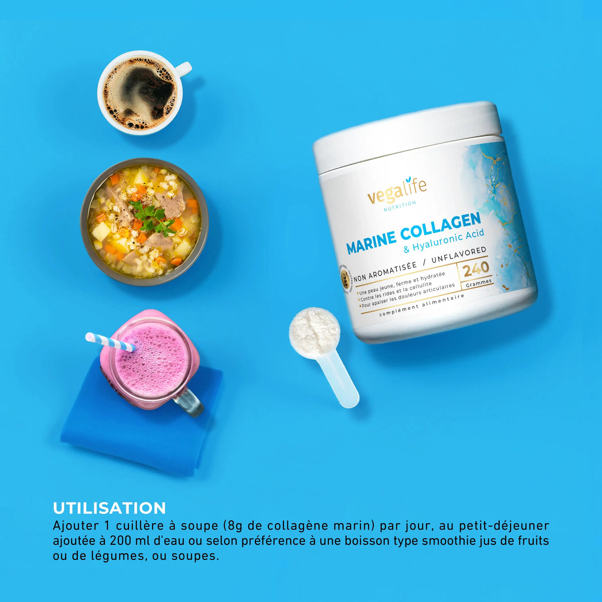 Marine Collagen — Collagène marin hydrolysé